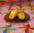 Gujiya Shape Candle Pack of 5