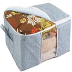 Storage Bag-UnderBed Blanket Storage Bag Covers With Handles(Set of 2)