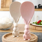 Rabbit Standing Non-Stick  Rice Spoon (Pack of 2)