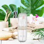 Portable Toothbrush Storage Box Pack of 2