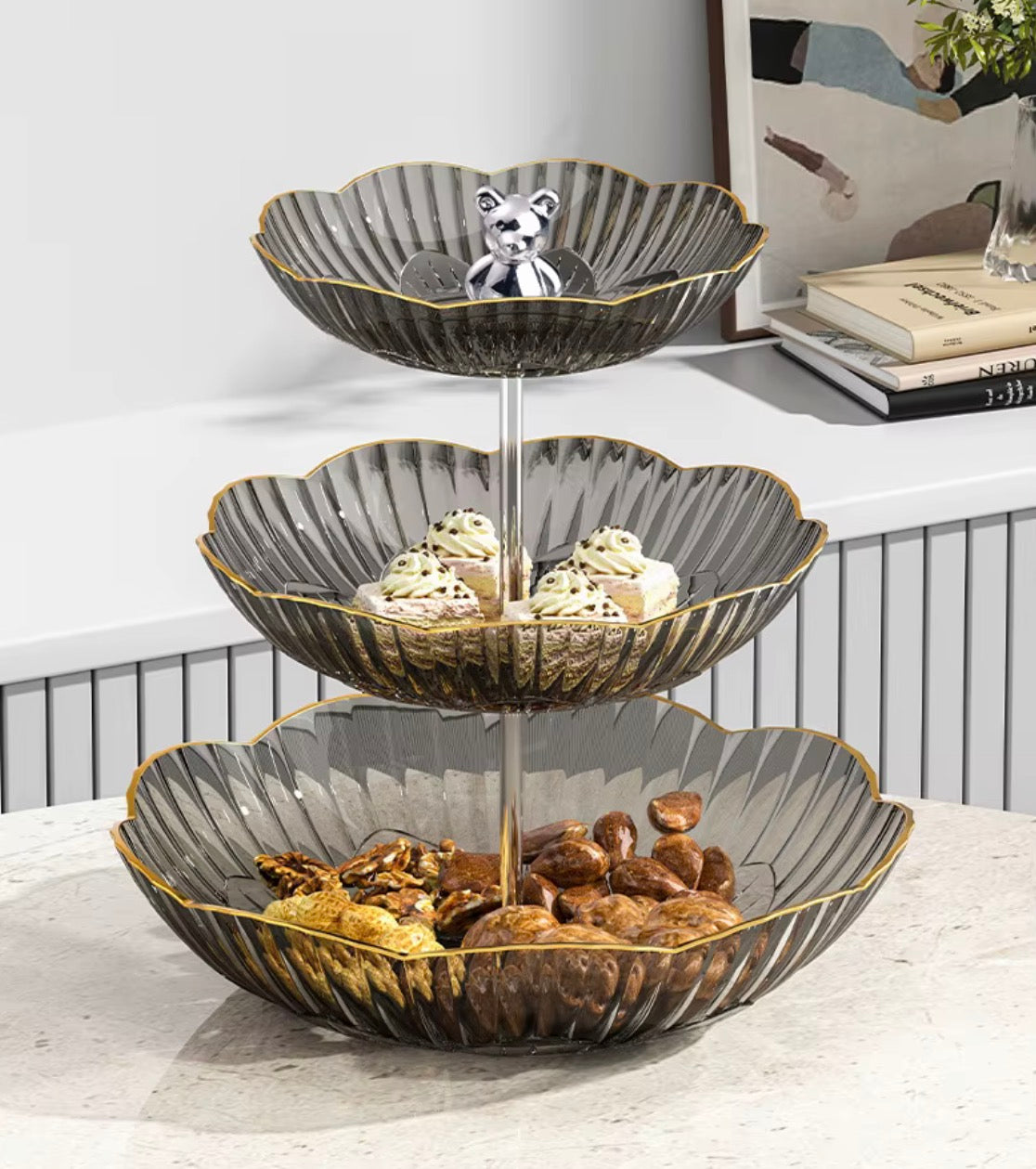 Luxury Multi- Layer Fruit Plate