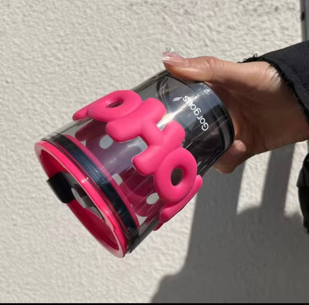 Tumbler with Lid and Straw