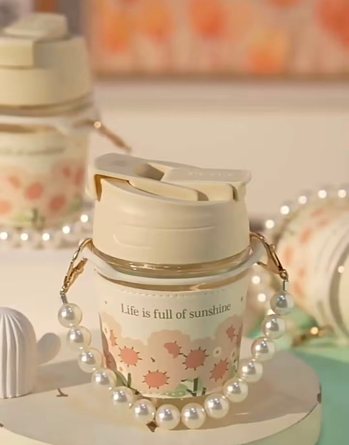 Pearl Chain Tumbler