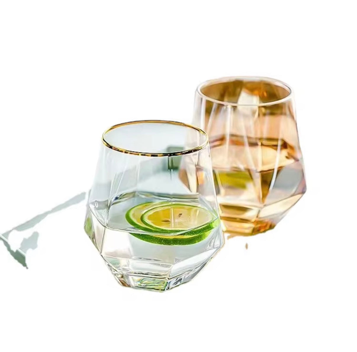 Colourful Drinking Glass