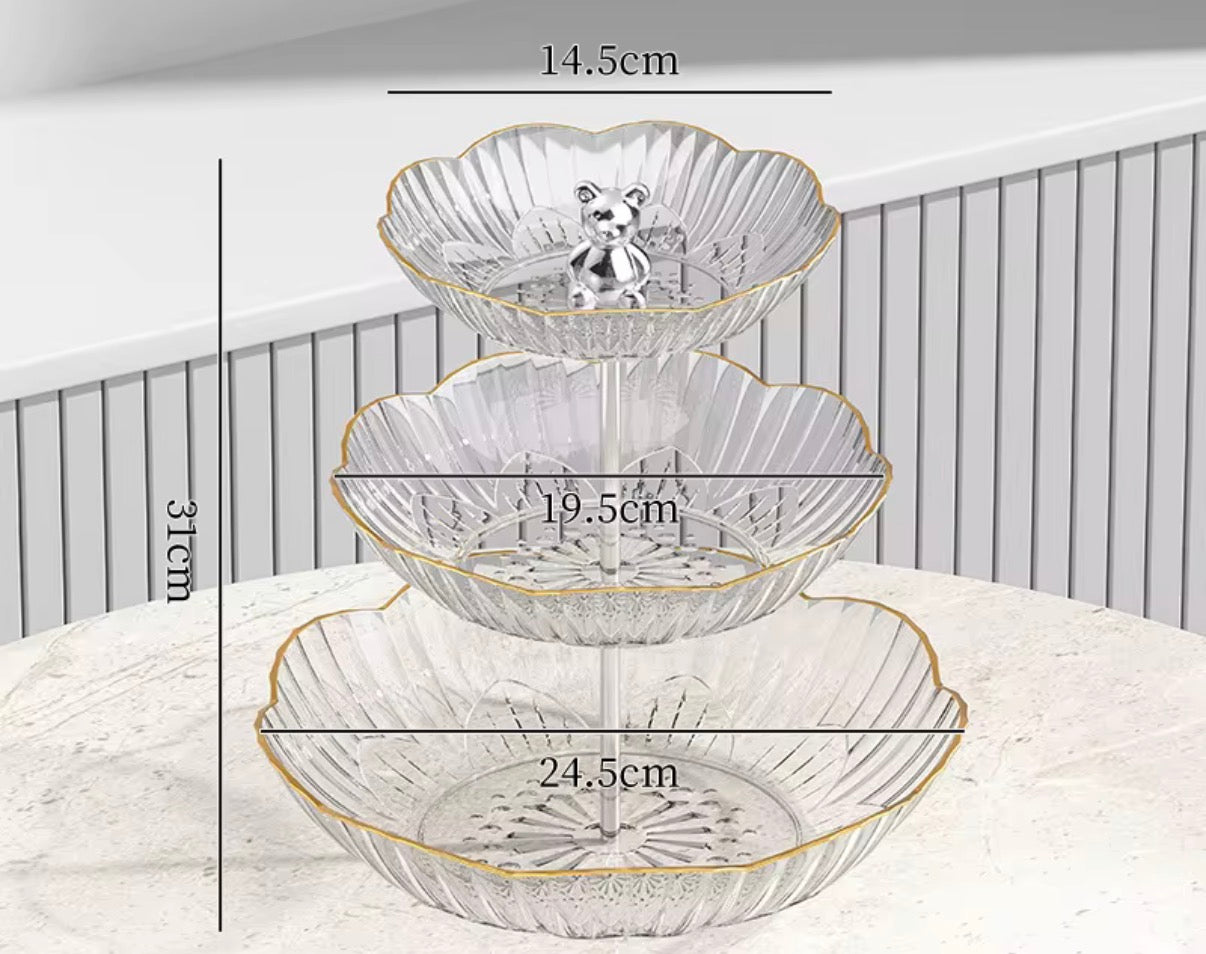 Luxury Multi- Layer Fruit Plate