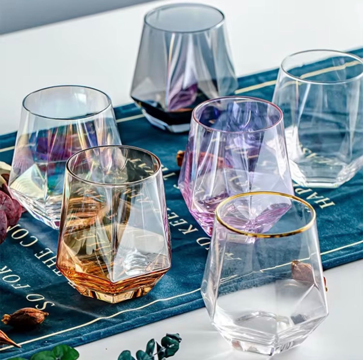 Colourful Drinking Glass
