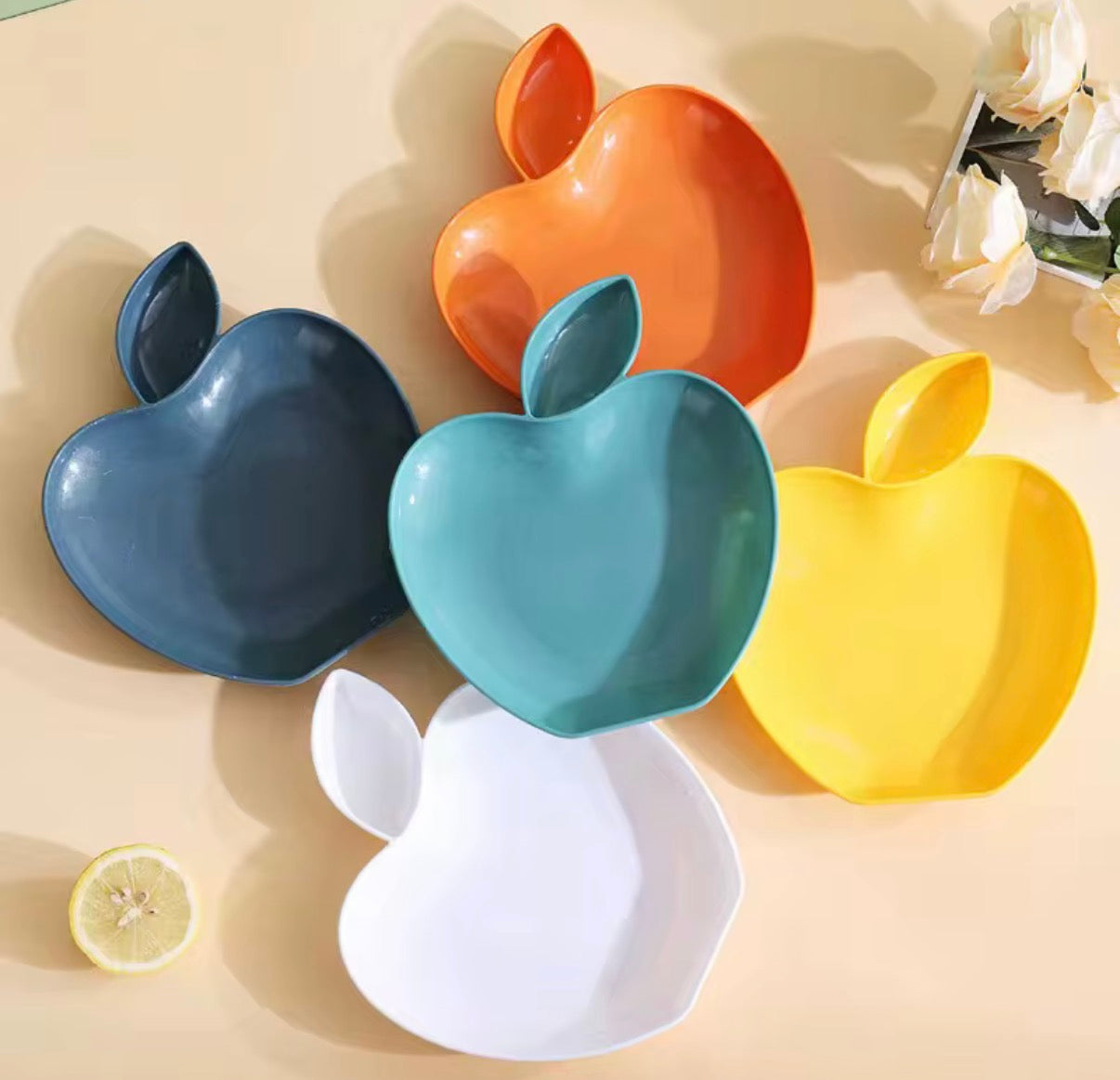 Apple Shape Fruit and  Food Tray