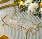 Crystal Glass Fruit Tray