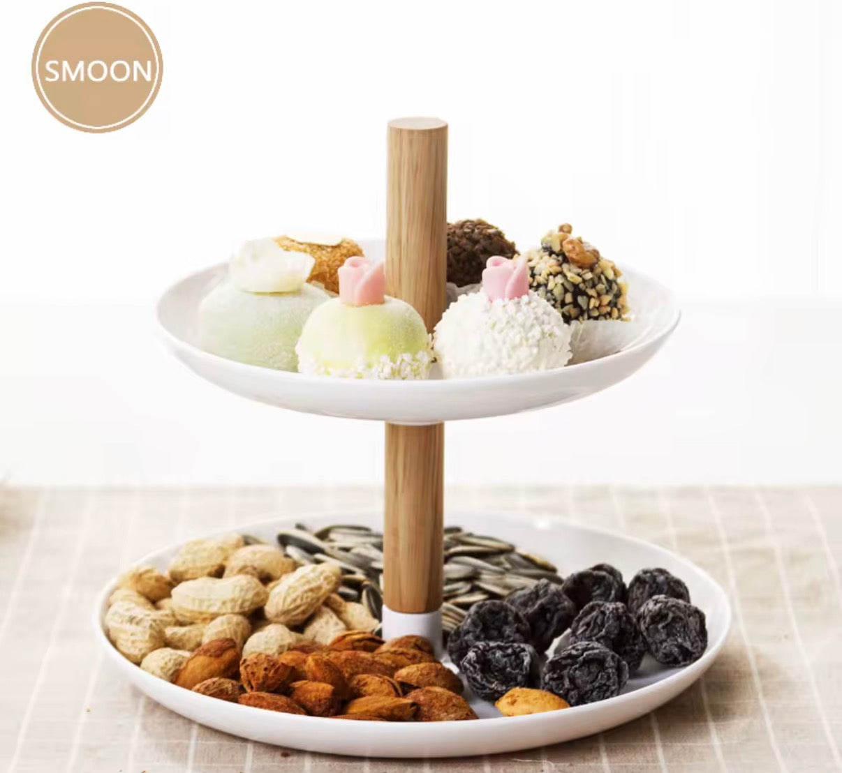 2 Layer Serving Tray