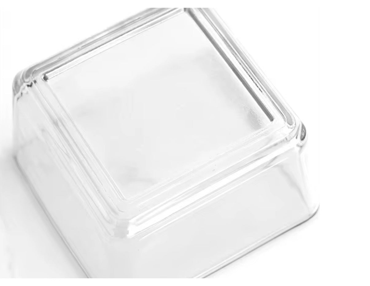 Luxury Style Glass Dry Fruit Tray With Stand