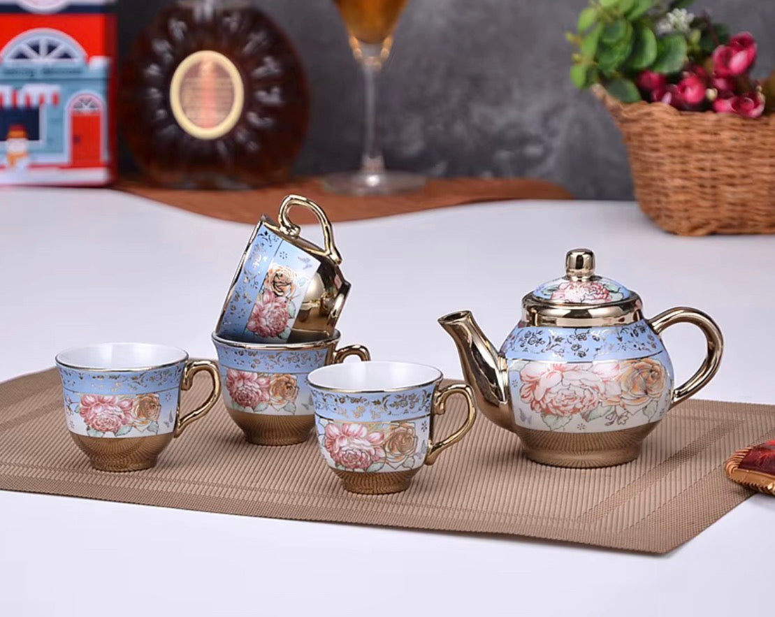 Bone china Tea Kettle Set