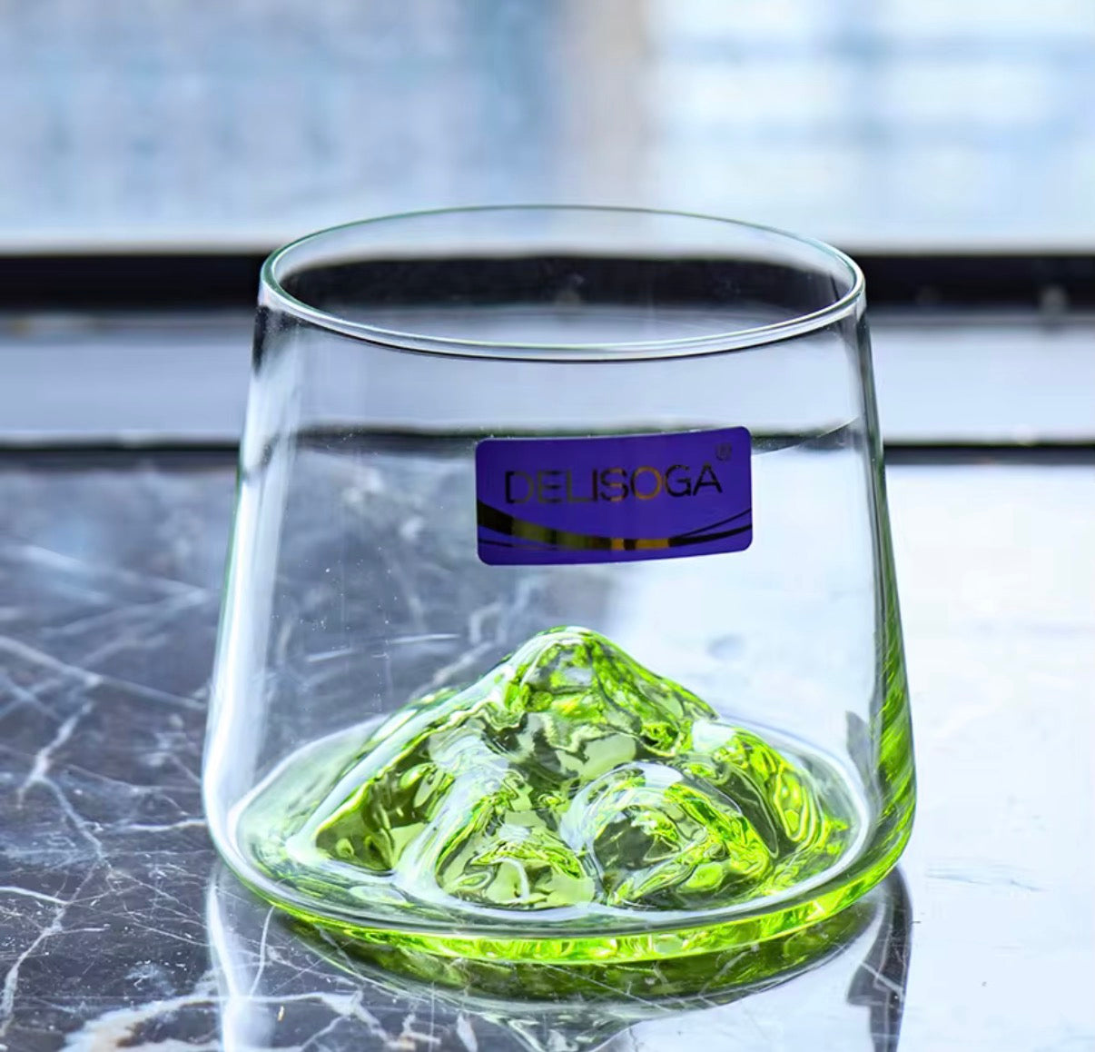 6 Pcs Colourful Glass Set