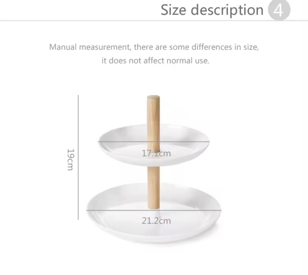 2 Layer Serving Tray