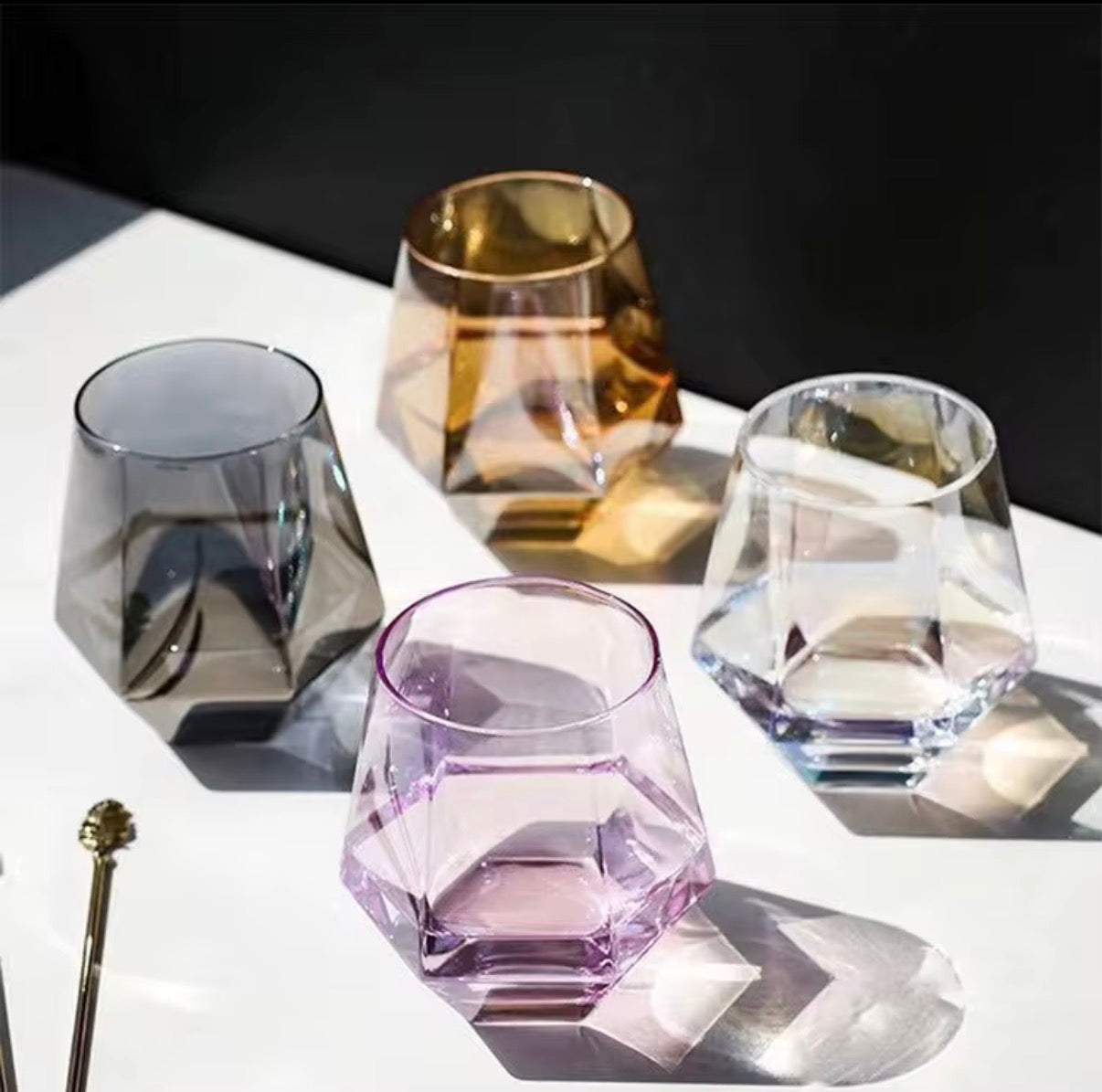 Colourful Drinking Glass