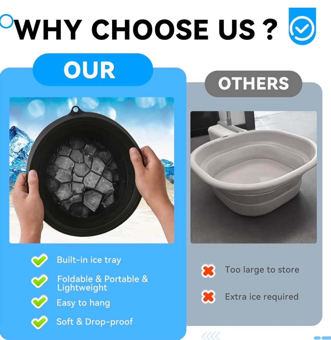 Facial Ice Silicone Bowl