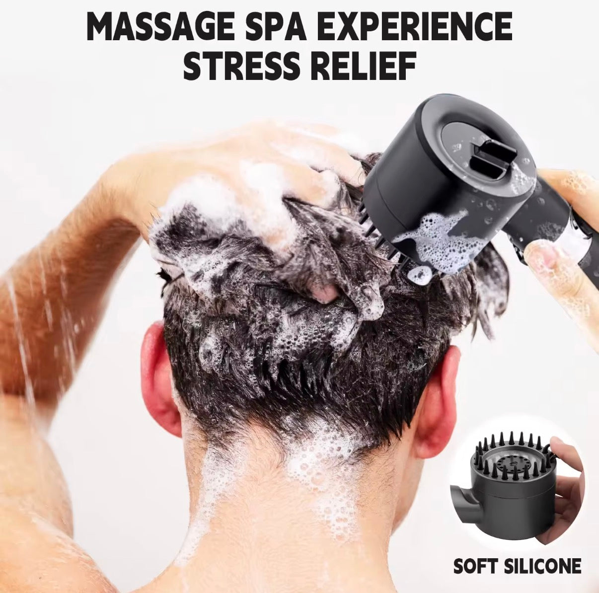 3-Mode Filtered Shower Head with Switch